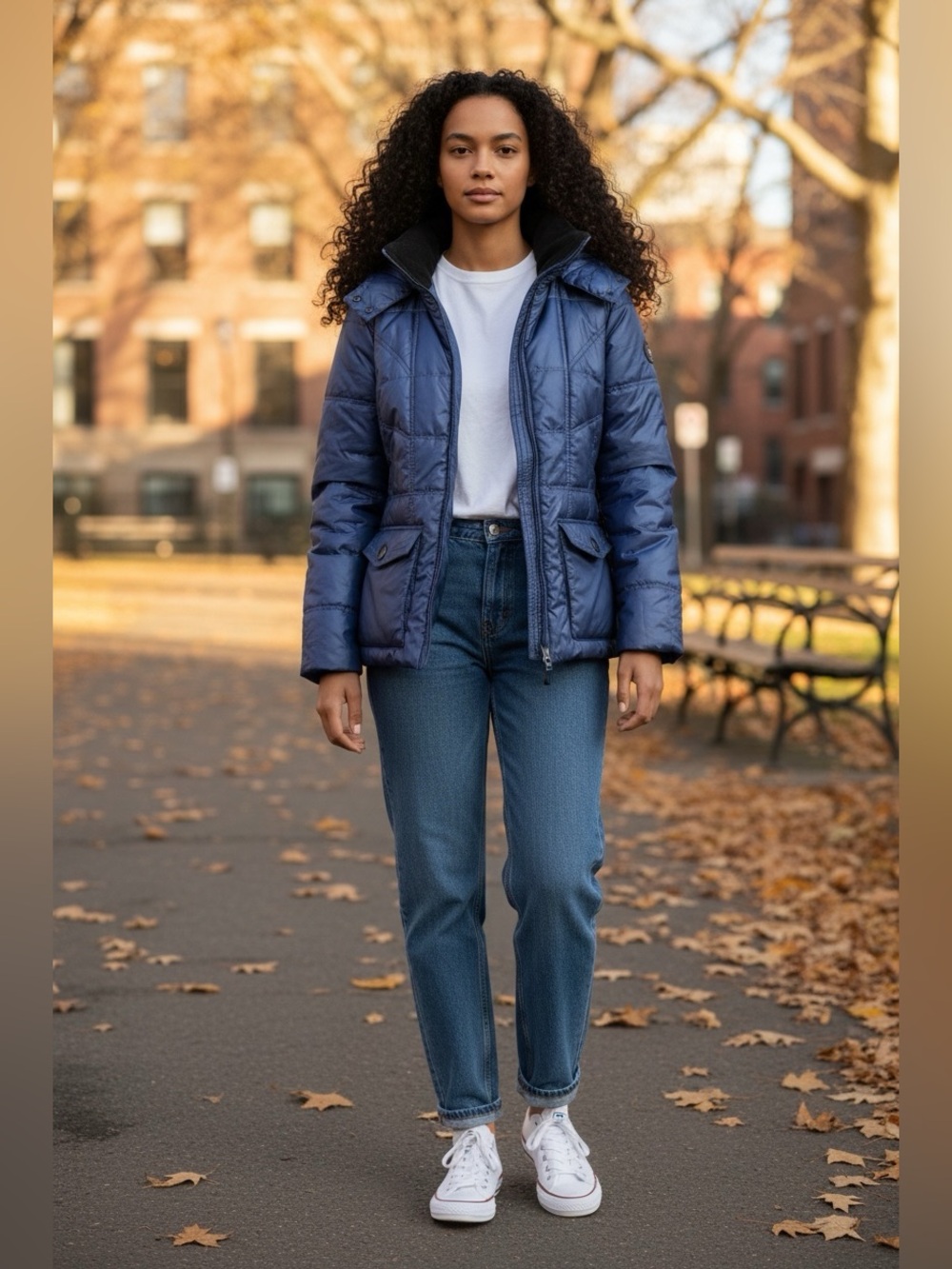 Neyelle Winter Puffer Jacket (Stunning Color) Medium